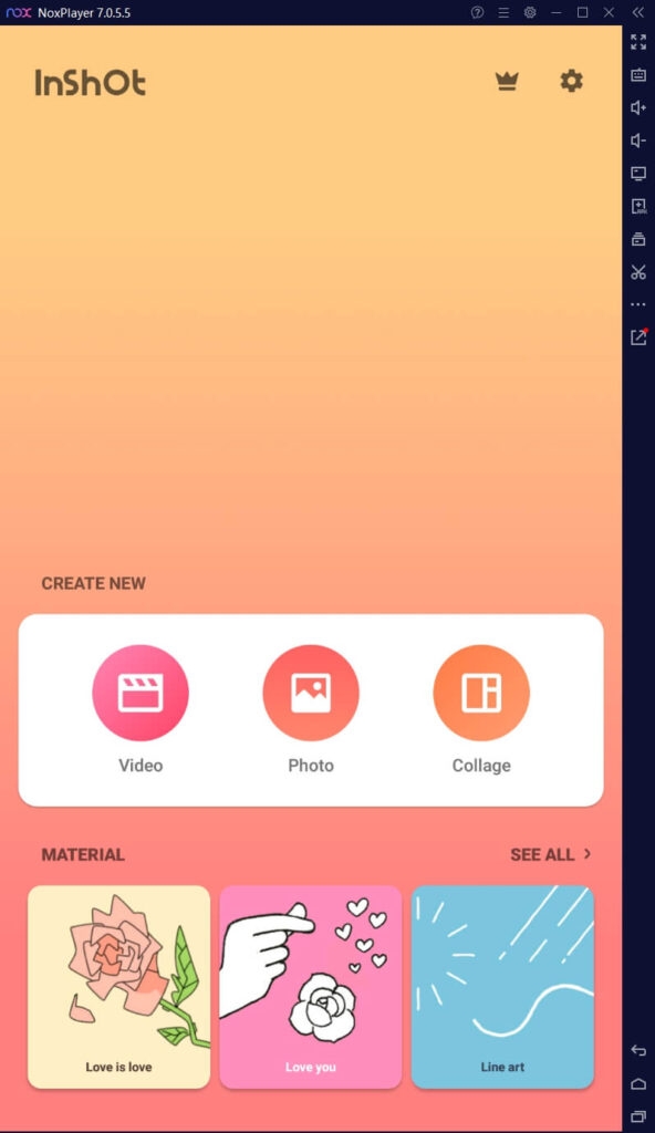 InShotアプリNox Player - InShot for PC