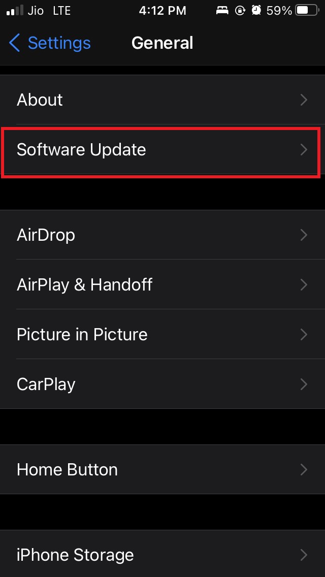 aggiornamento software