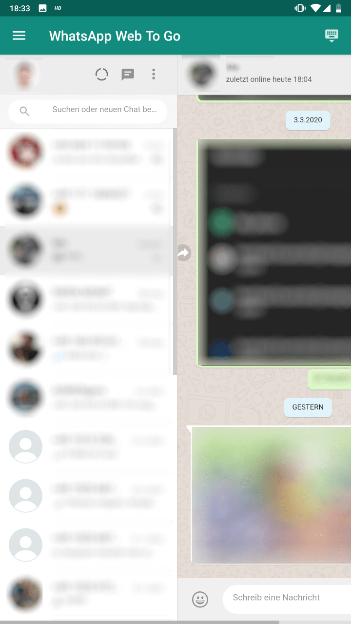 Download APK di WhatsApp Web per Android 2