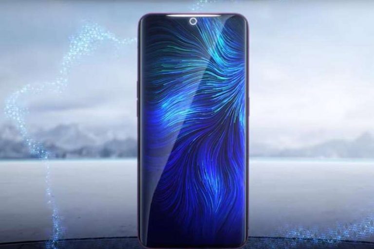cámara bajo la pantalla de oppo
