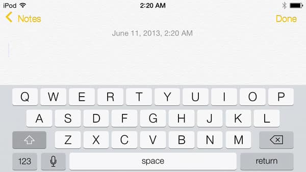 Novedades en iOS 7 para iPad, iPhone + iPod touch: Detalles + Pantallas