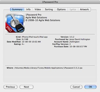 Trasferire app da iPad a iPod touch