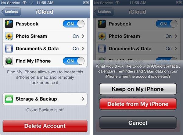 Contatti e iMessage che appaiono su più iPhone