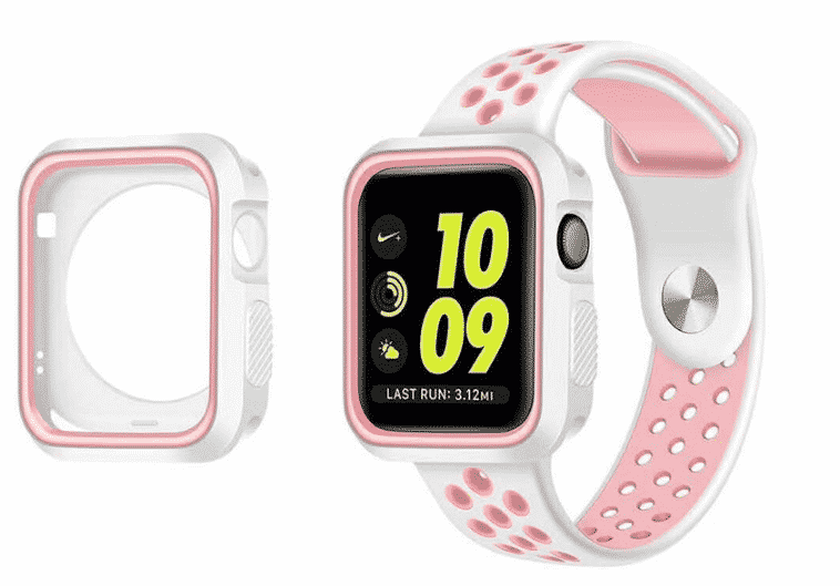 Esta es la Funda de TPU Suave para Apple Watch Series 5 de 44 mm y 40 mm.
