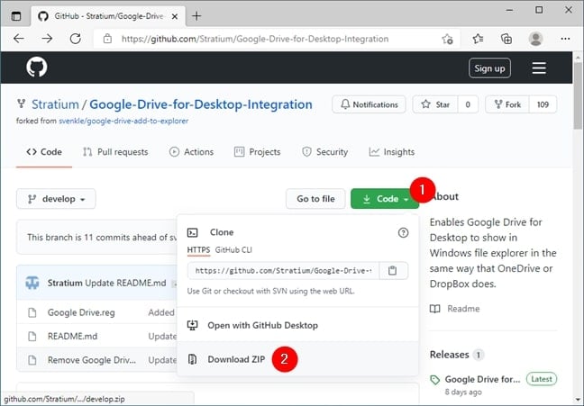Agregar Google Drive al Explorador de archivos en Windows