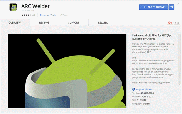 Esegui file APK Android in Windows 10