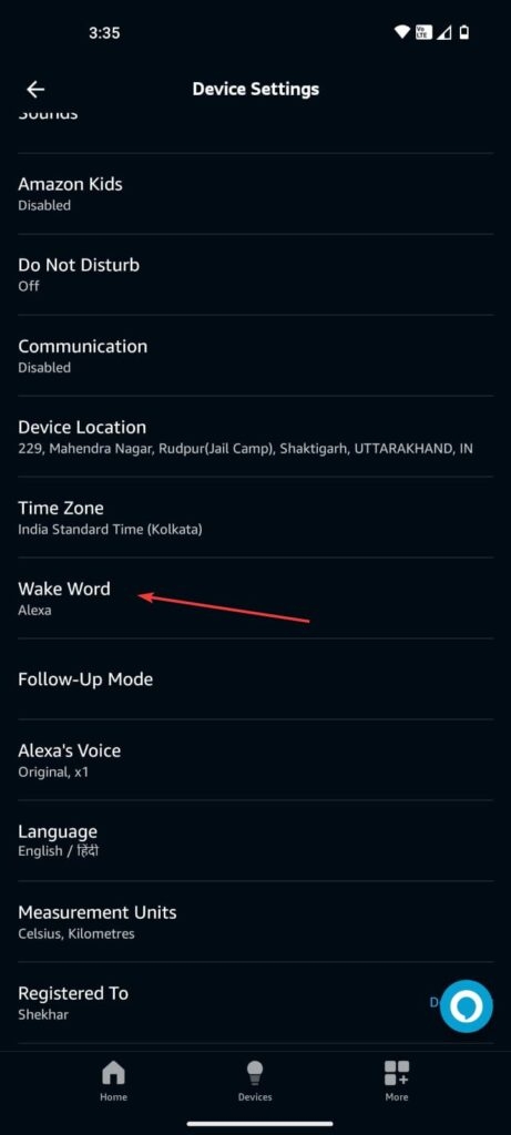 Configurações do Echo - Alexa não respondendo, mas acendendo
