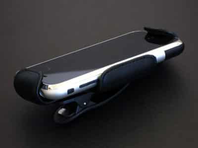 Première impression : Macally mClip-X Clip de ceinture pivotant en cuir véritable et support pour iPhone