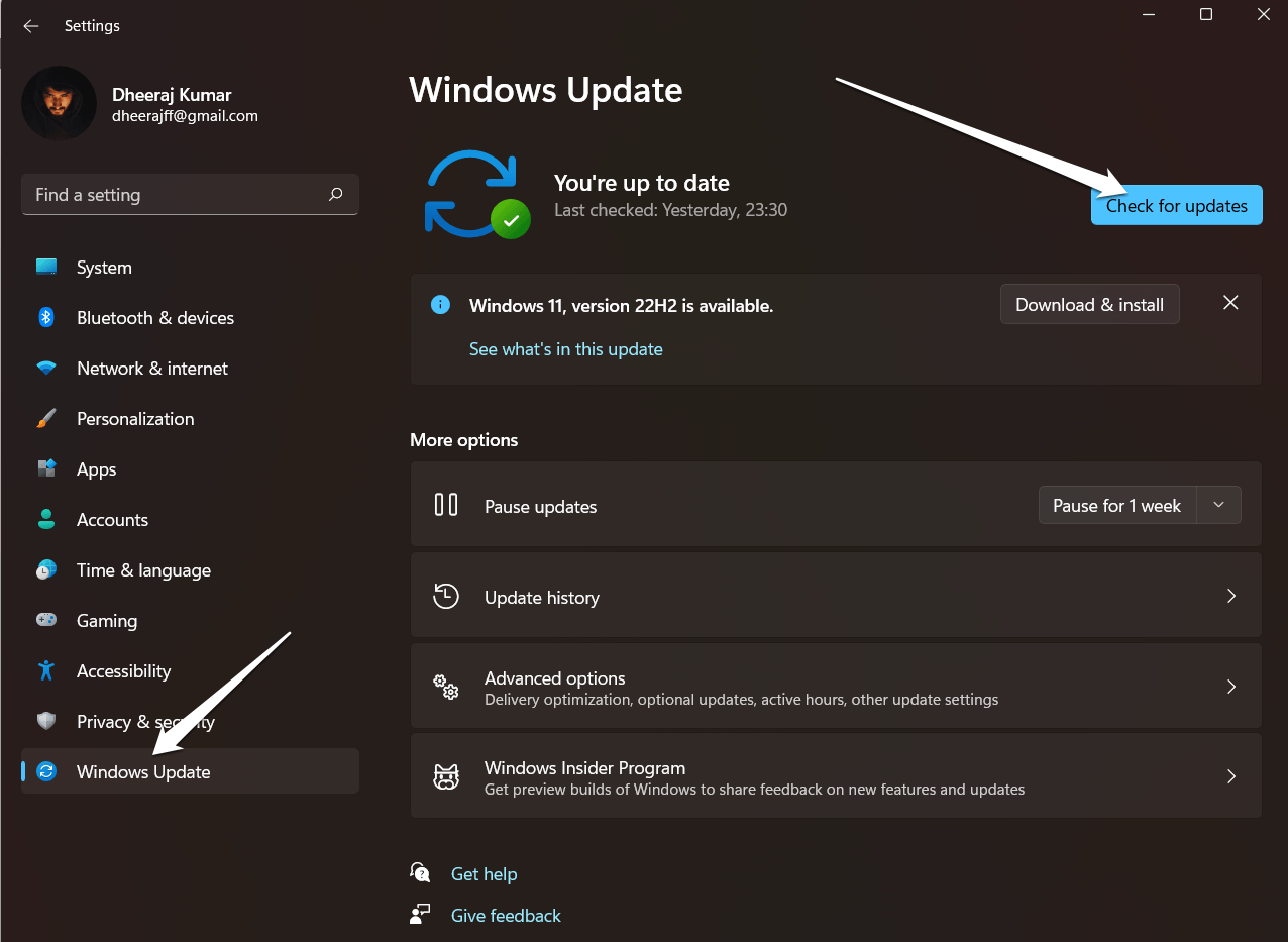 windows update