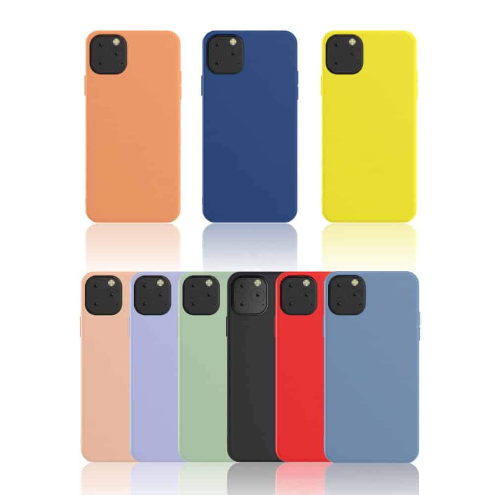 Questa è una custodia in silicone di Torubia per l'iPhone 11 Pro Max.
