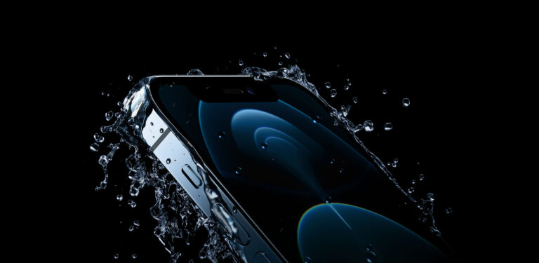 iPhone dans l'eau
