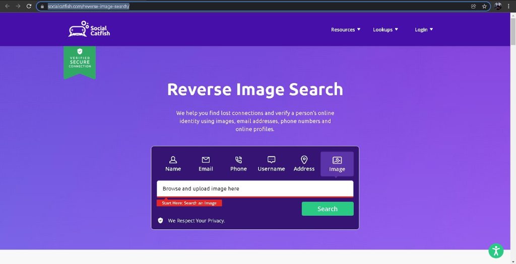 Ricerca inversa di immagini su Instagram