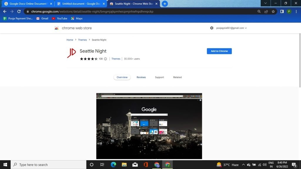 Beste Google Chrome Themen