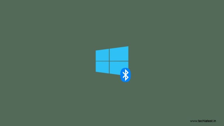 Windows 10 Bluetooth