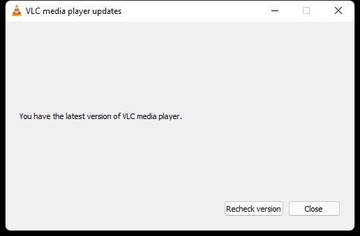 Actualizar VLC