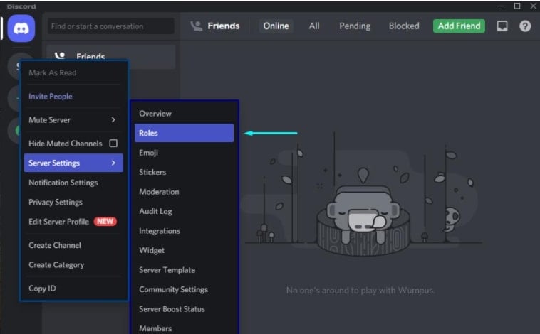 Как добавить роли в Discord