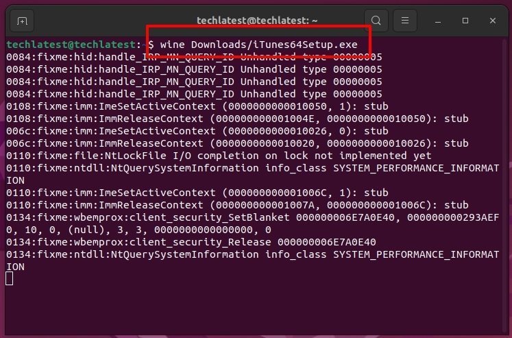 Installer iTunes - iTunes sur Ubuntu