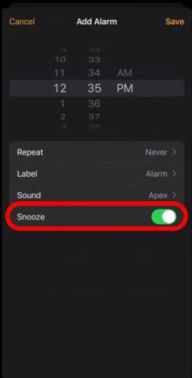 Come Cambiare il Tempo di Snooze su iPhone?