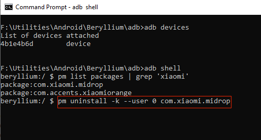 Eliminar Bloatware cmd