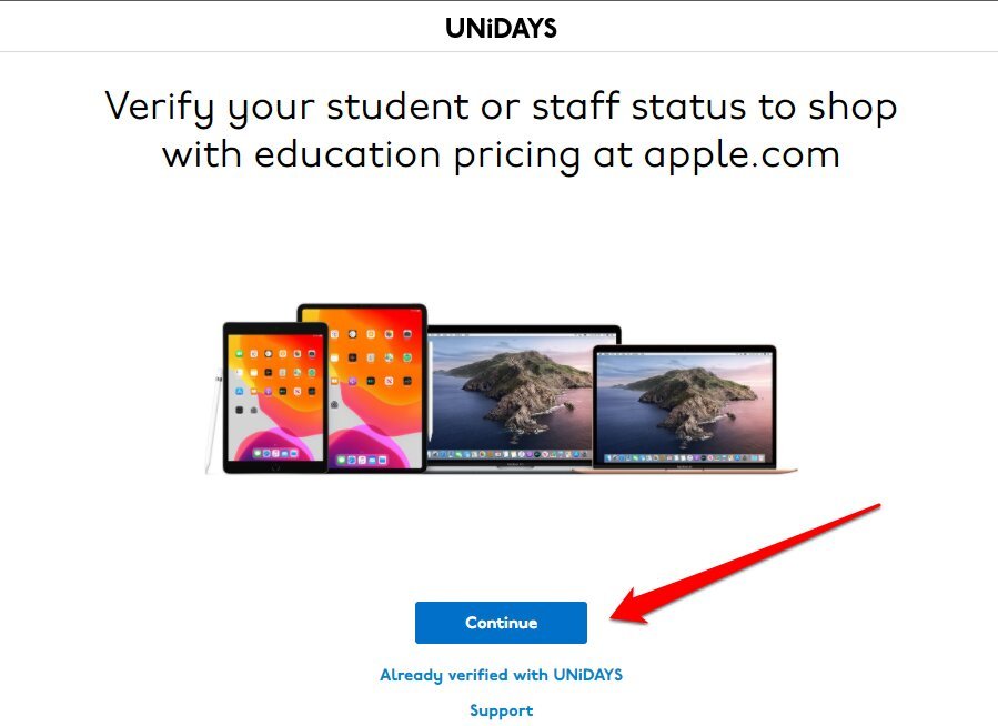 Apple 교육 스토어 접근