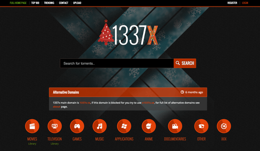 1337x.to | Поисковая система торрентов