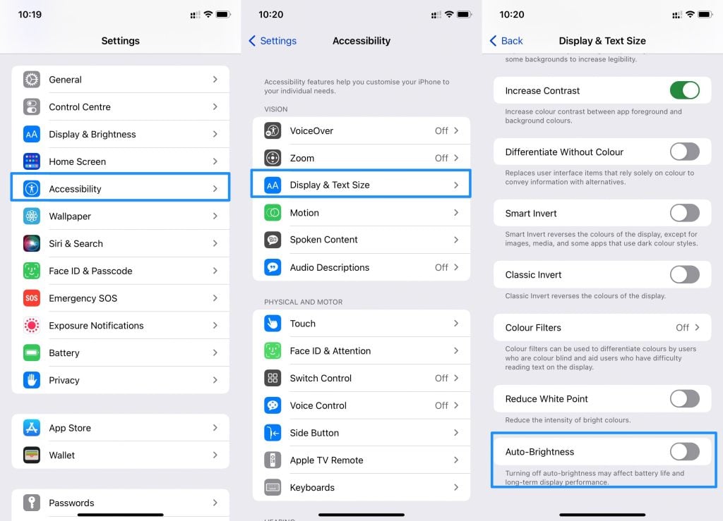Luminosità automatica iPhone - iPhone continua a scurirsi