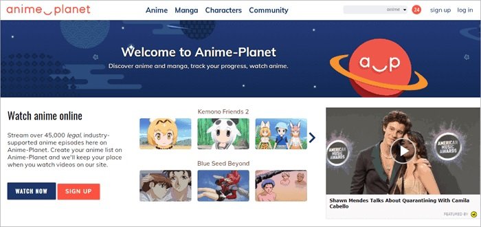 Sitios para Ver Anime