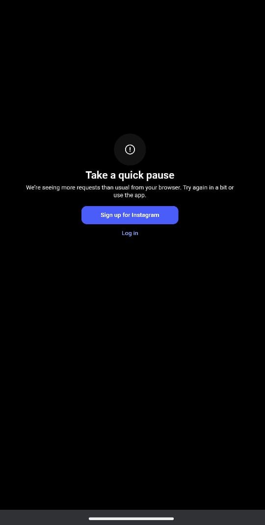 Instagramのクイックポーズ異常なリクエスト数Chrome