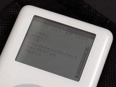 iPod Photo Diagnosemodus enthüllt