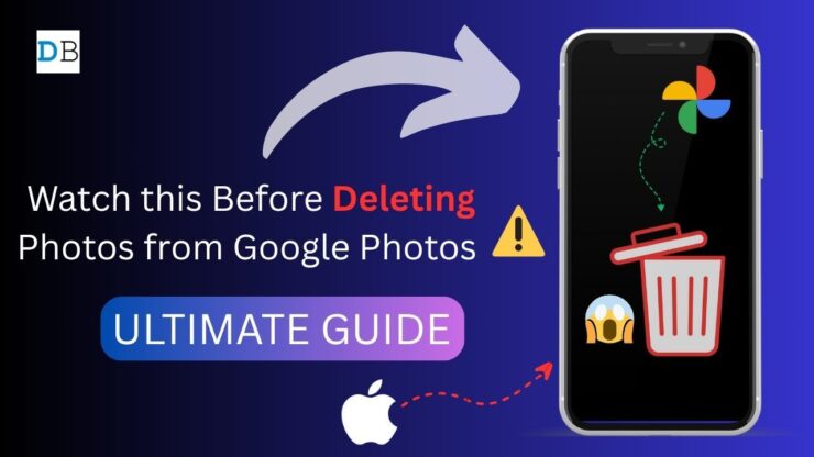 iPhoneでGoogleフォトから写真を削除する方法