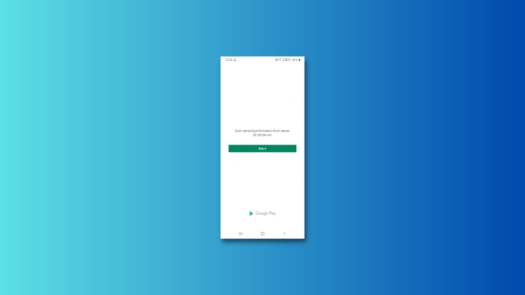 Fix Google Play Store Error DF-DFERH-01