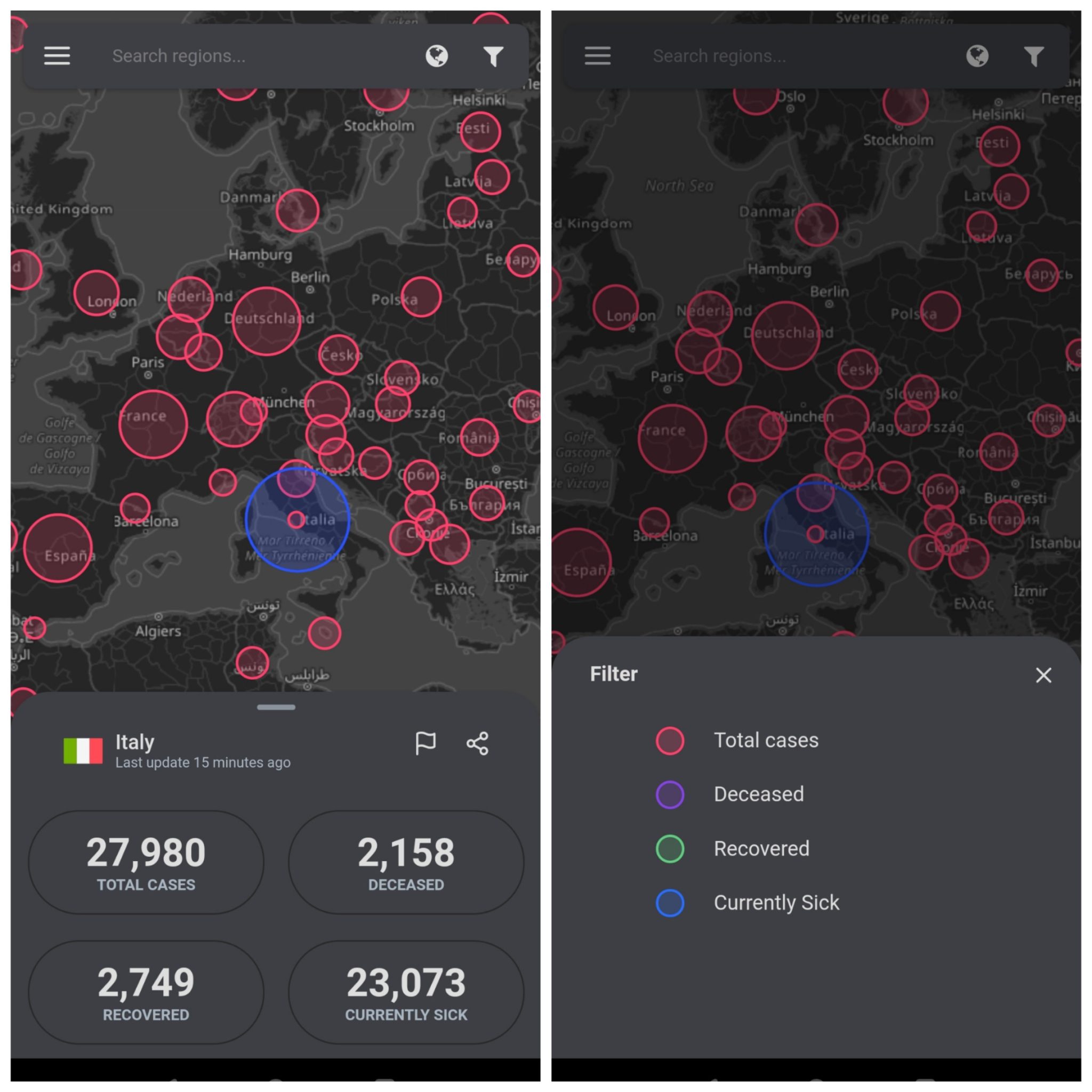 Coronavirus App