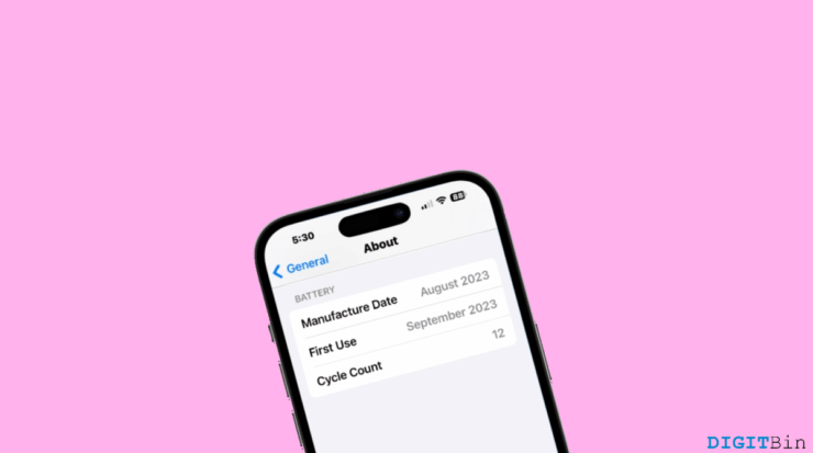 Como Verificar a Contagem de Ciclos da Bateria no iPhone 15