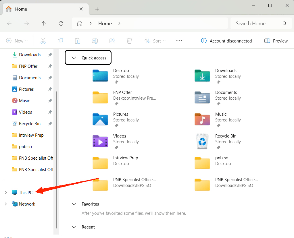 Öffnen Sie Datei-Explorer auf Ihrem Windows-PC.