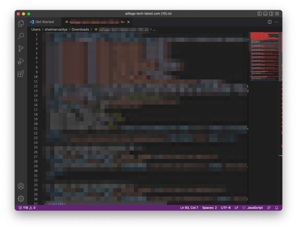 VS Code - Bester Texteditor für Mac