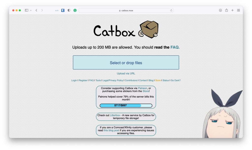 Catbox moe