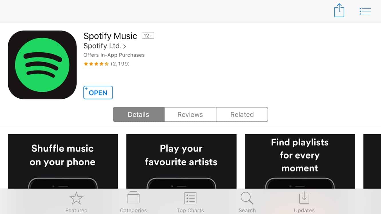 Spotify behauptet, Apple blockiere wettbewerbswidrig das Update der Spotify-App