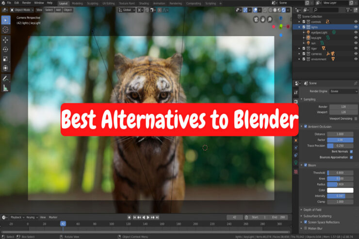 7 Beste Alternativen zu Blender für 3D-Rendering