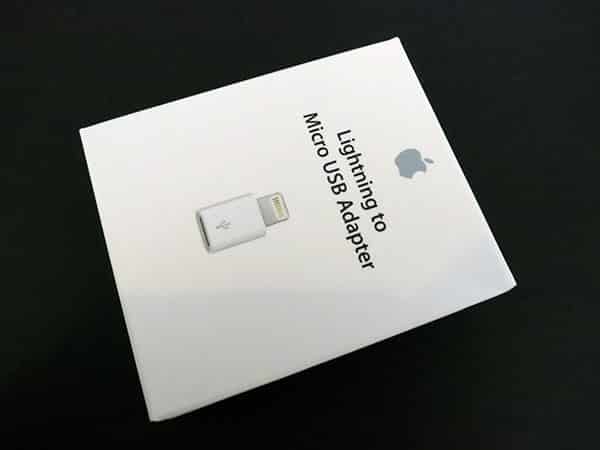 Primeira Impressão: Adaptador Apple Lightning para Micro USB