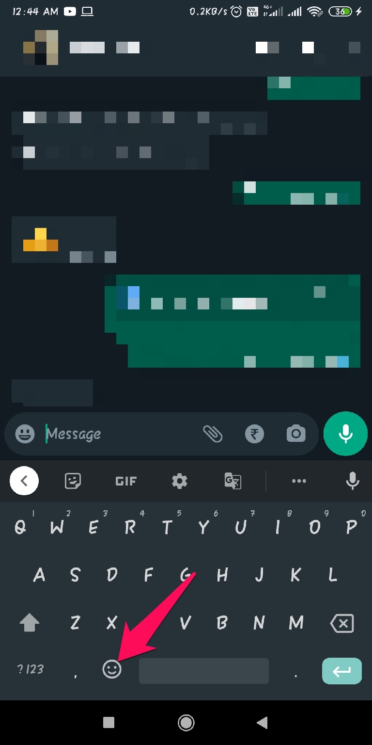 스마일리 버튼
