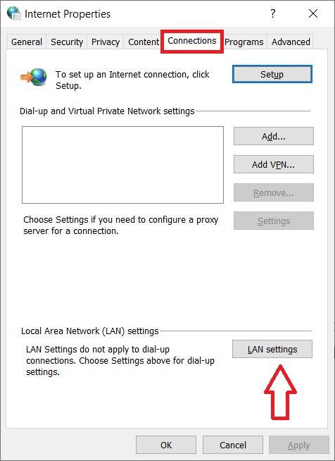 Conexões LAN