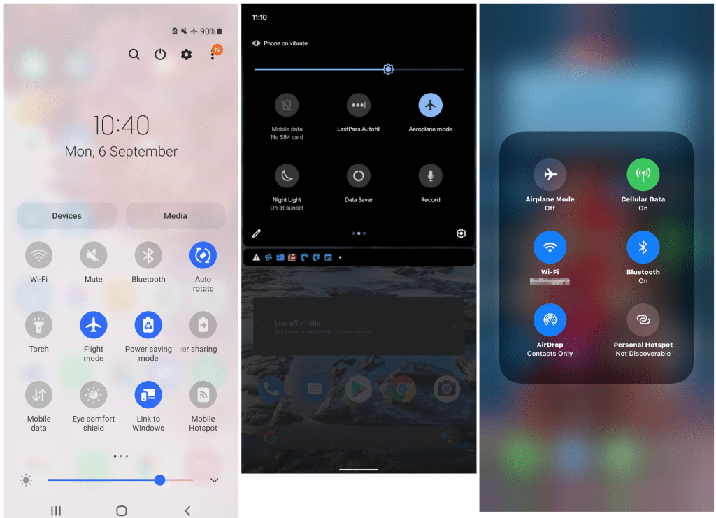 Appleの表示モードオプション