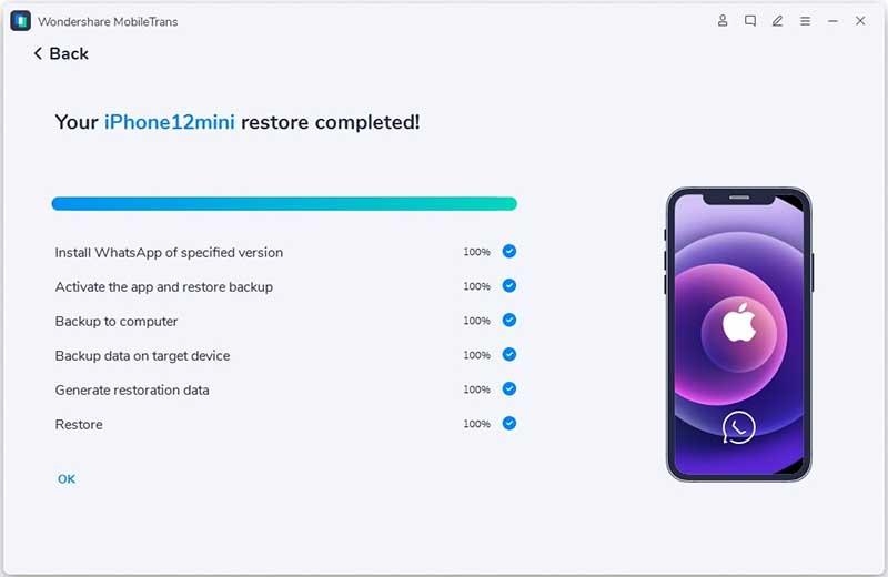 Перенос WhatsApp с Android на iPhone