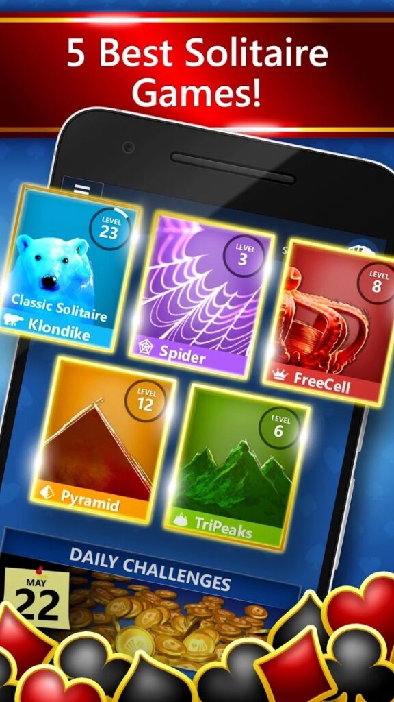 ソリティアグランドハーベスト - Android向けの無料ソリティアゲーム