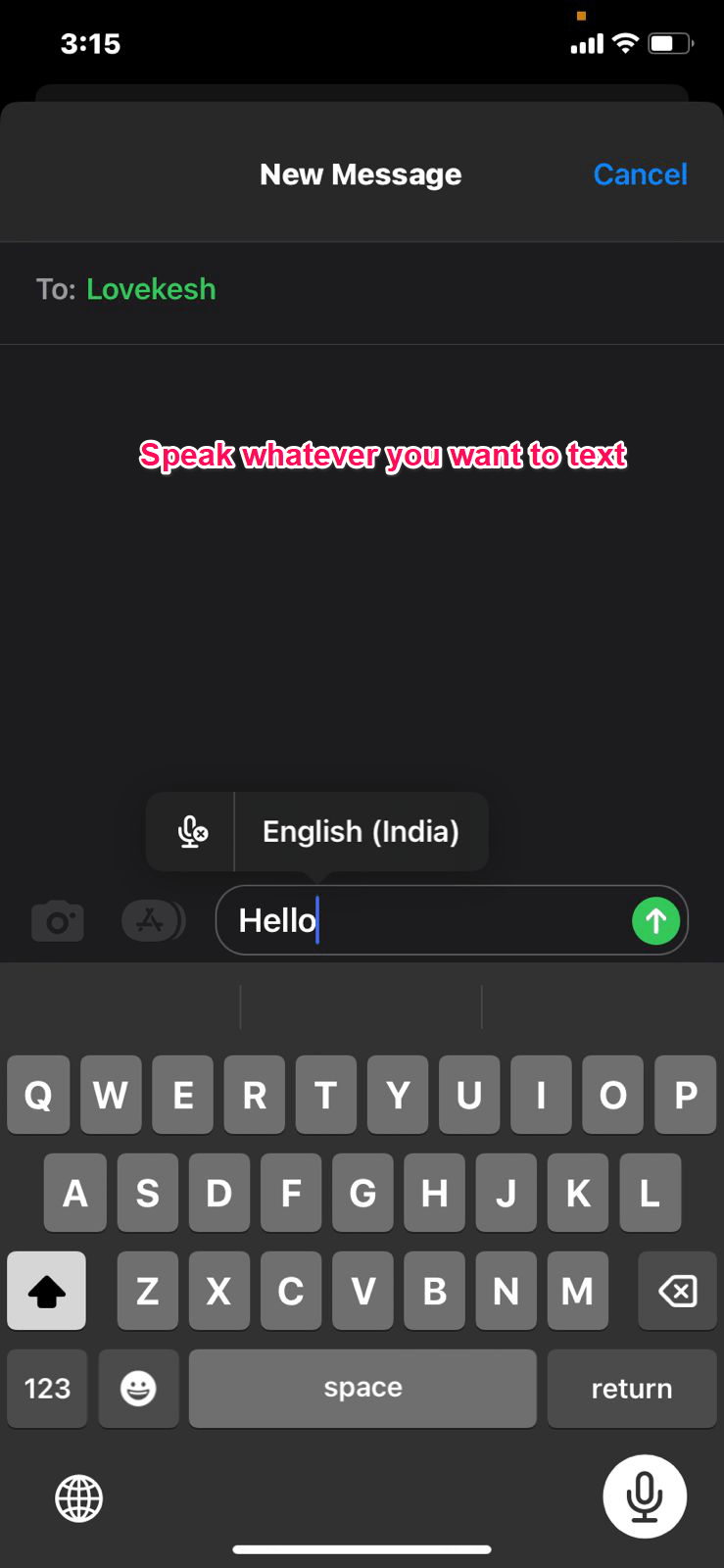 iOS 16에서 iPhone으로 음성 메시지 보내는 방법