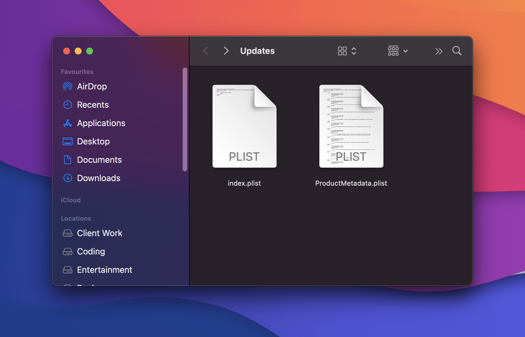 plist 업데이트