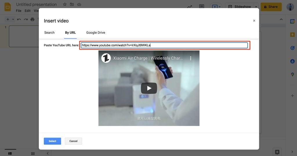 Cómo Incrustar un Video en Google Slides