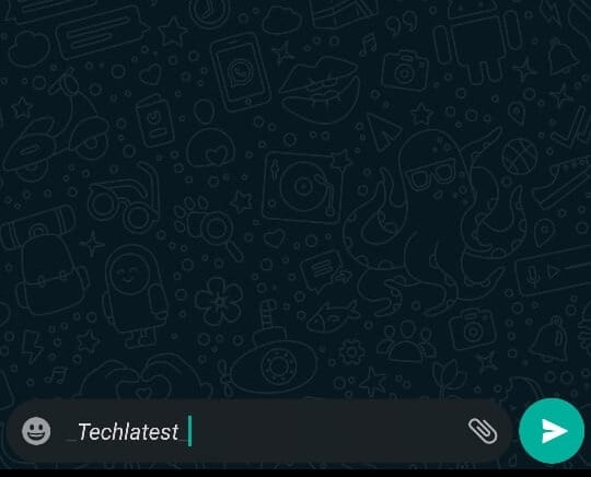 Change WhatsApp Font Style