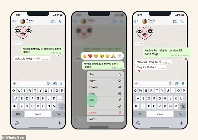 WhatsAppの最新アップデートでユーザーが写真のキャプションを編集可能に：詳細はこちら 1