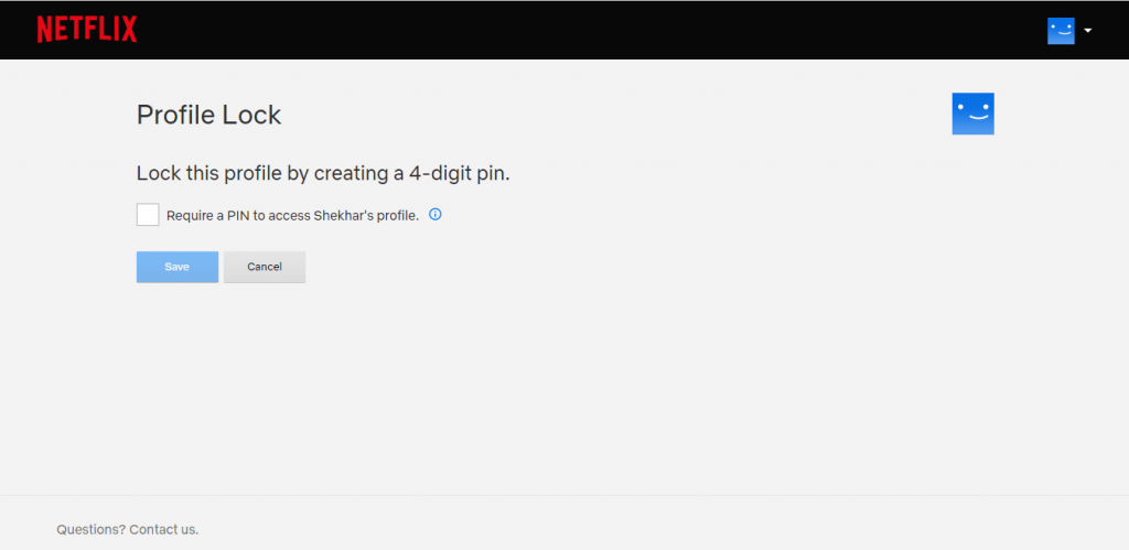hacer que tu perfil de Netflix esté protegido por PIN